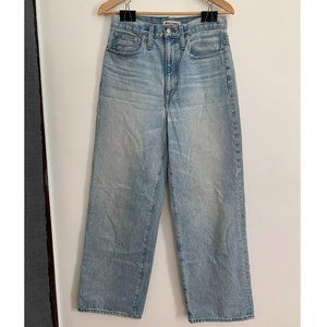 Madewell x Rivet & Thread High-Rise Wide-Leg Jeans in Mason Wash | 27